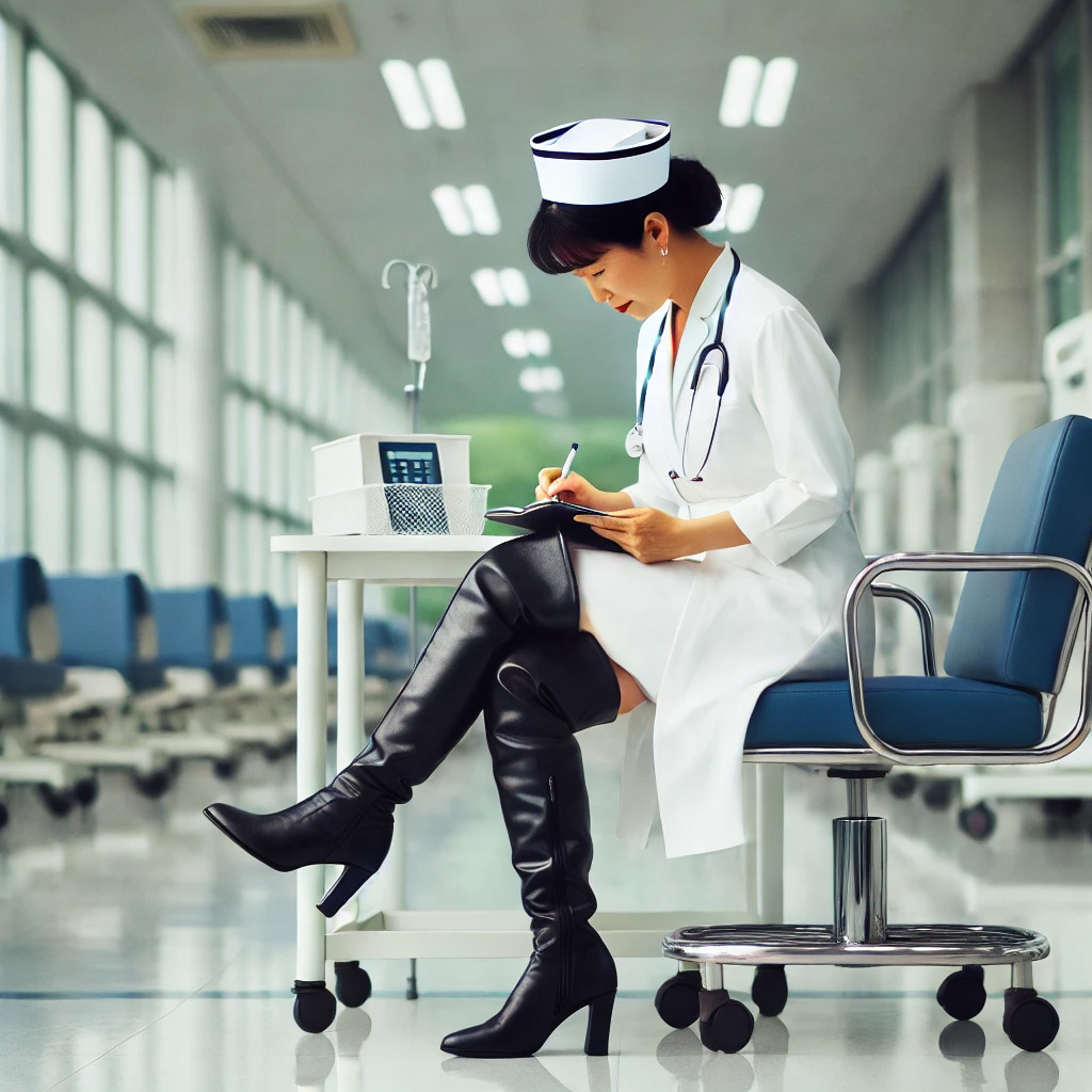 Thigh Boots Nurse Report By Aibotos On DeviantArt thigh-boots-nurse-report-by-aibotos-on-deviantart