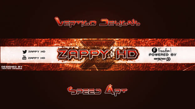 Channel Banner Art for ZAPPY HD