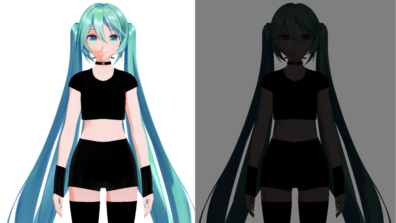 Mmd Model Shading MMD Shader - BlackOut3 by yoshxxmmd on DeviantArt