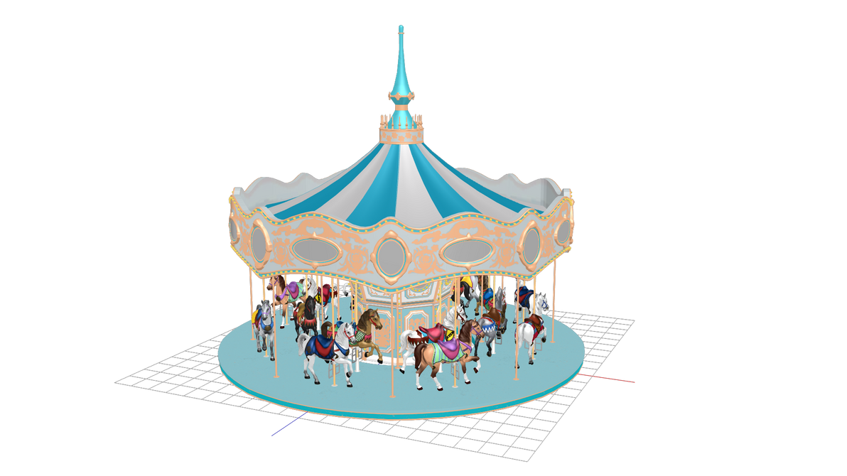 MMD carousel by yoshxxmmd on DeviantArt