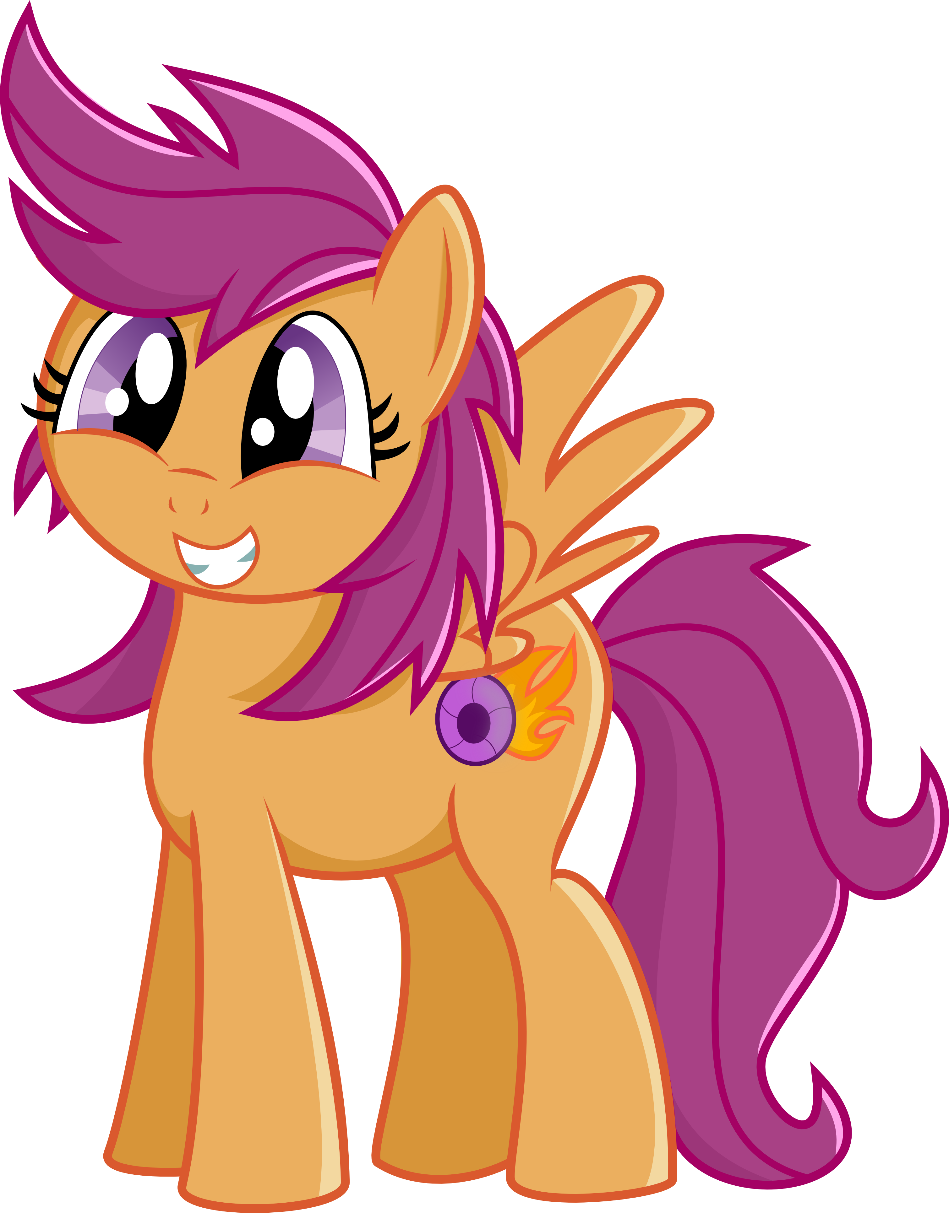 Adult Scootaloo Vector