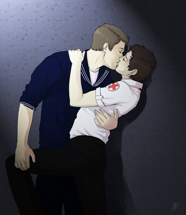 The Kiss by ass-butt