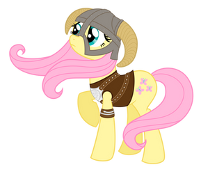 Dragonborn Fluttershy