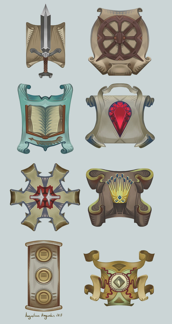 Guild Crests By AugustinasRaginskis On DeviantArt