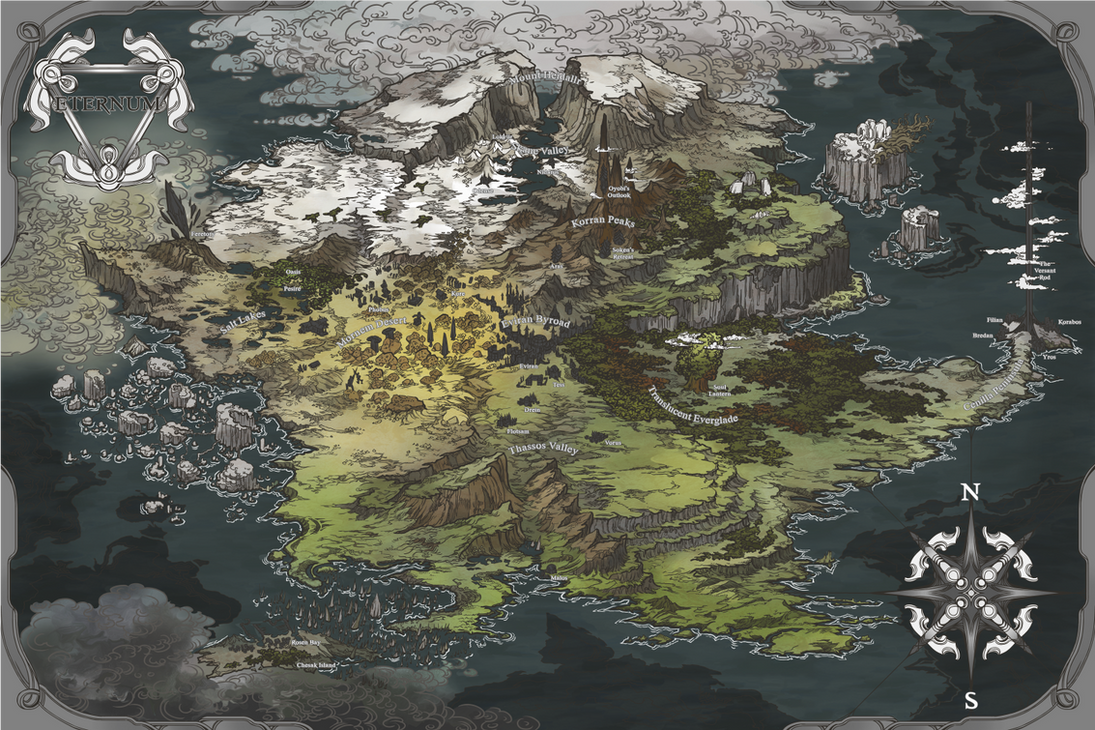 Eternum Map by AugustinasRaginskis