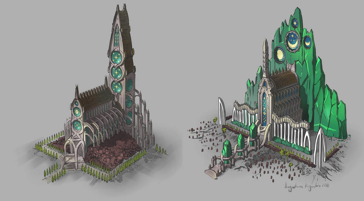 Crystal Cathedrals by AugustinasRaginskis