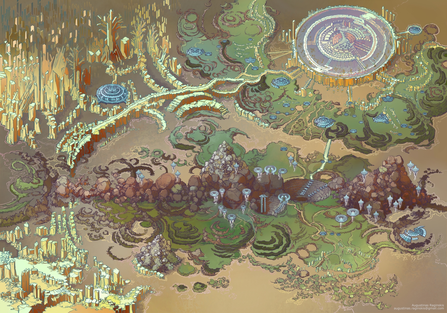 Endless Autumn Map by AugustinasRaginskis on DeviantArt