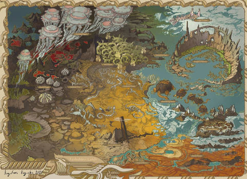 Forbidden Lands Map