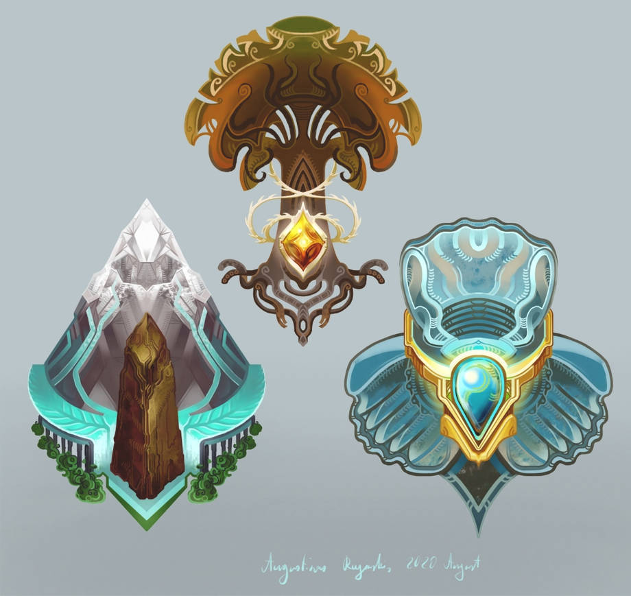 Crest Rune The Glorious Crests by AugustinasRaginskis on DeviantArt