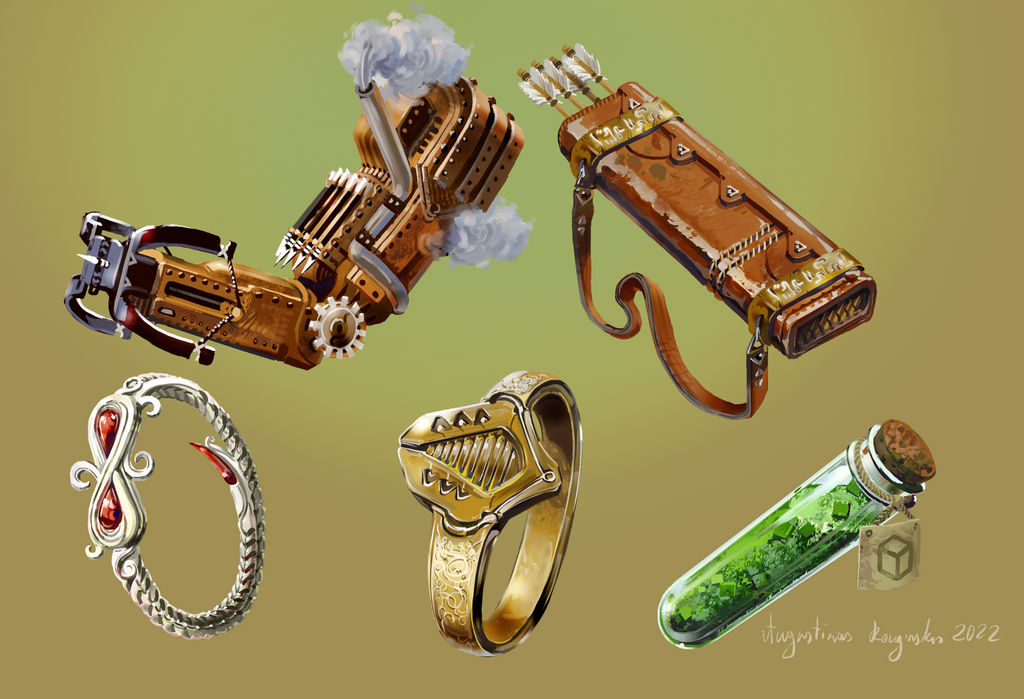 Even Even More Glorious Items by AugustinasRaginskis on DeviantArt
