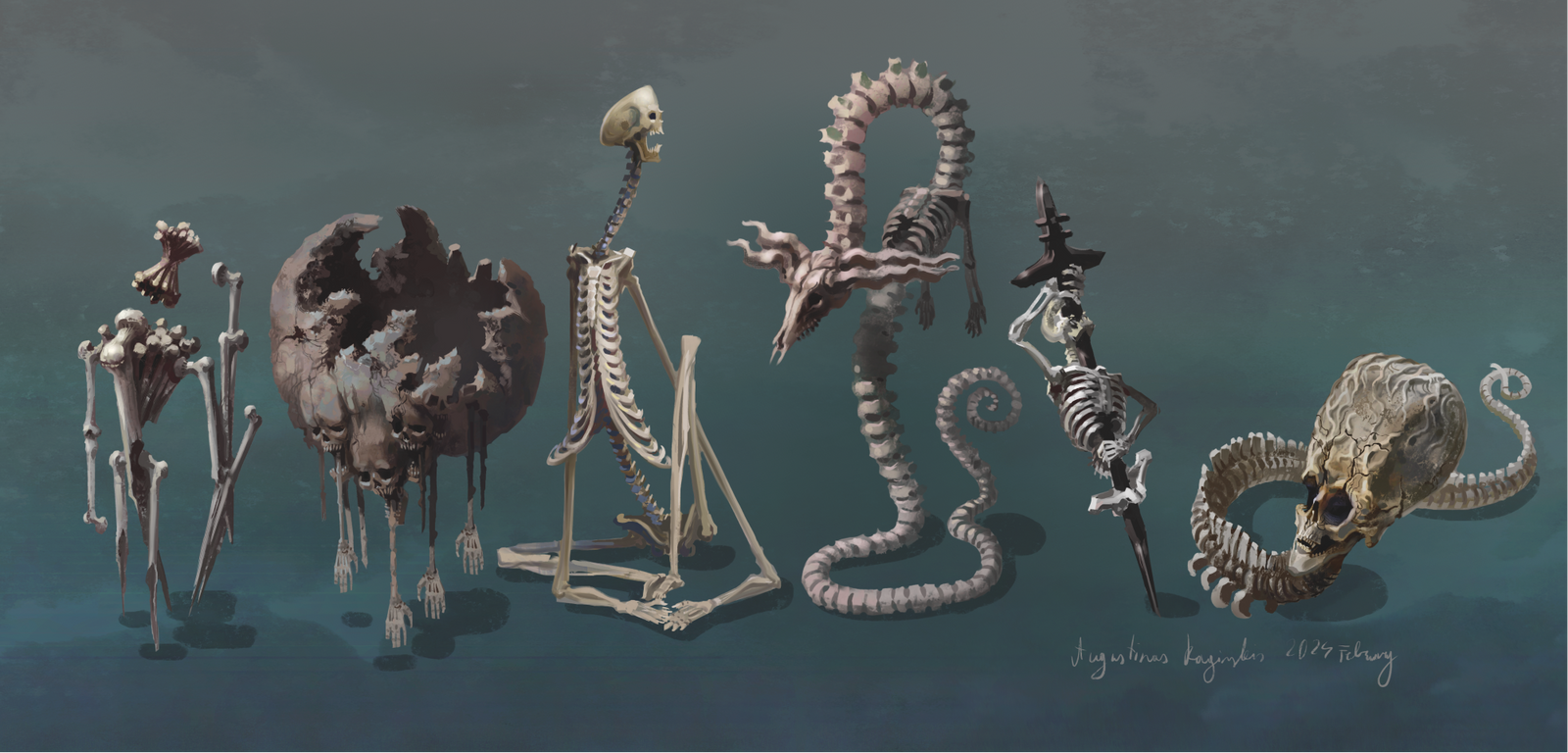 Bone Horrors by AugustinasRaginskis on DeviantArt