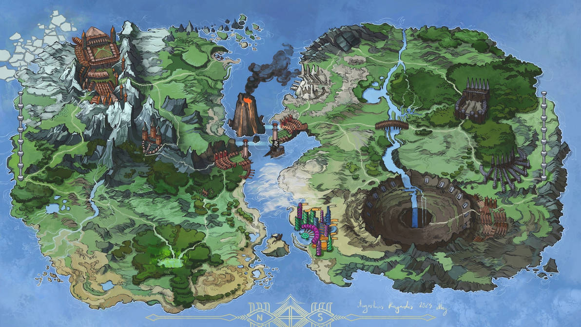 Raid Map Fallen Map for Fallen Down 2 by AugustinasRaginskis on DeviantArt