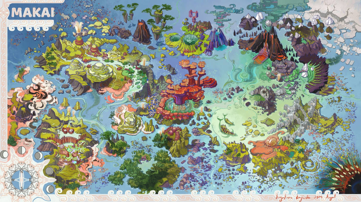 Makai Map by AugustinasRaginskis on DeviantArt