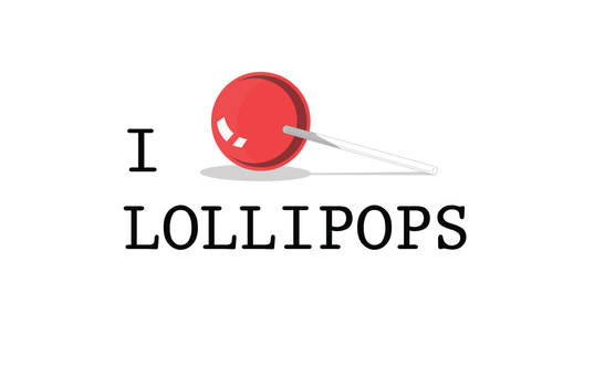 I love lollipops