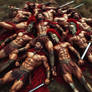 Spartan dead at Thermopylae