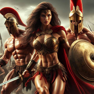 Spartans vs Amazons