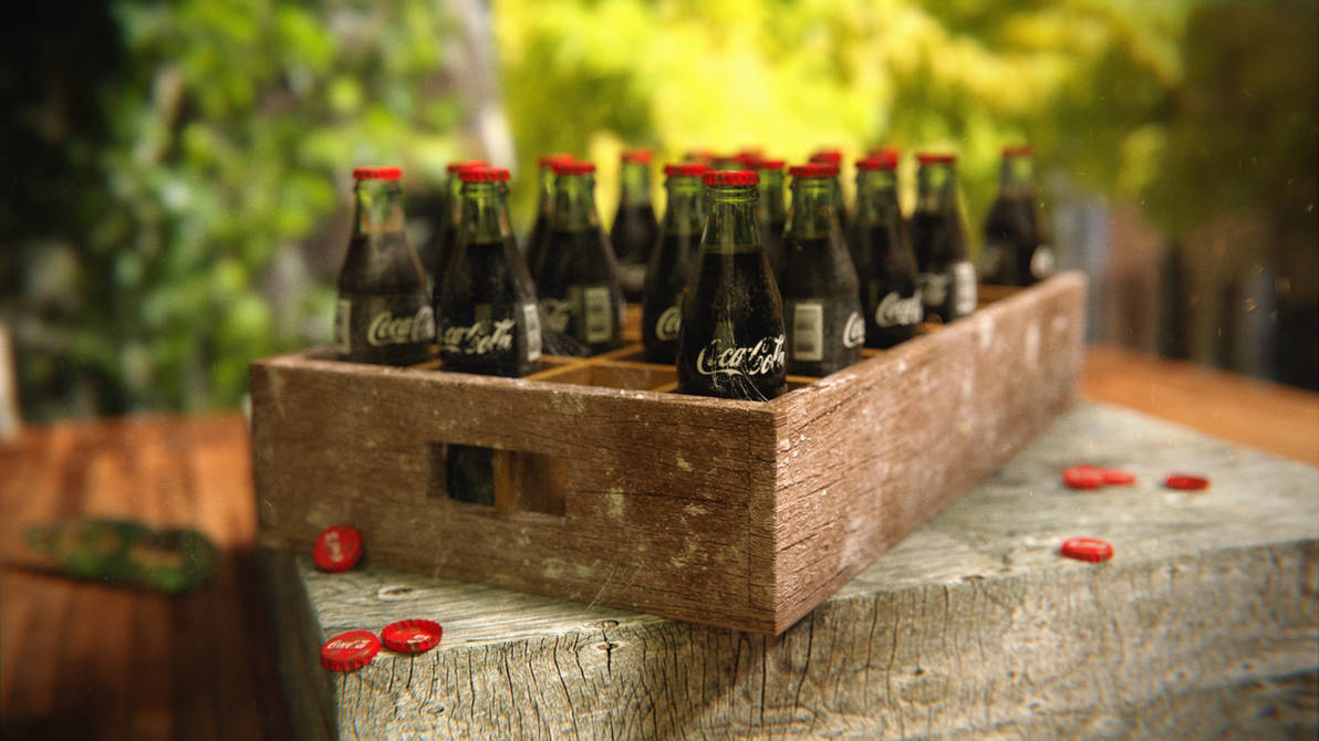 Lost Crate CocaCola by abhinendrachauhan