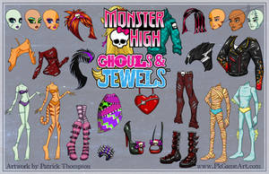 Monster High Clothing Props