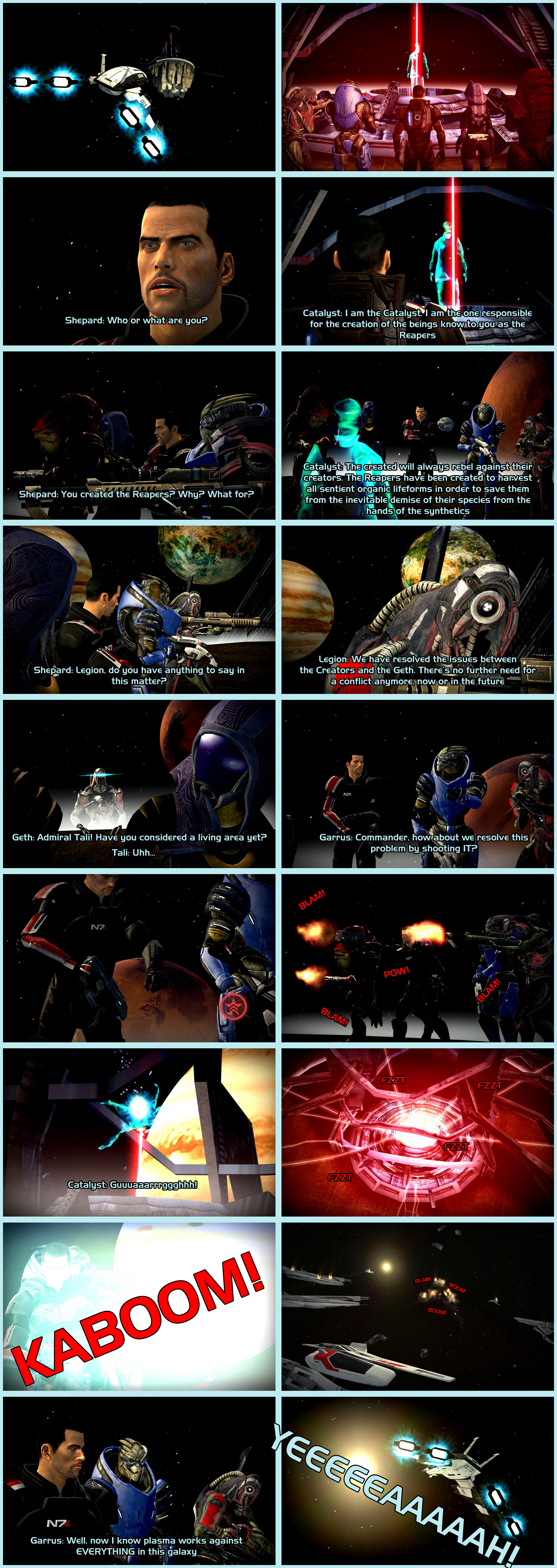 The PROPER ME3 ending