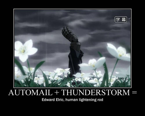 Automail + Thunderstorm =