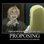 FMAB Ed's Weakness: Proposing