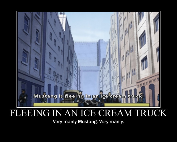 FMA Demot: Fleeing in an Ice Cream Truck