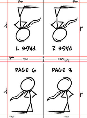 8 page Mini Comic Template 2 by Gingco 8 page Mini Comic Template 2 by Gingco