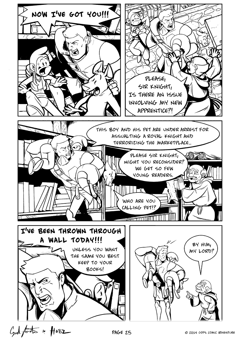 Oops Comic Adventure #3 page 25