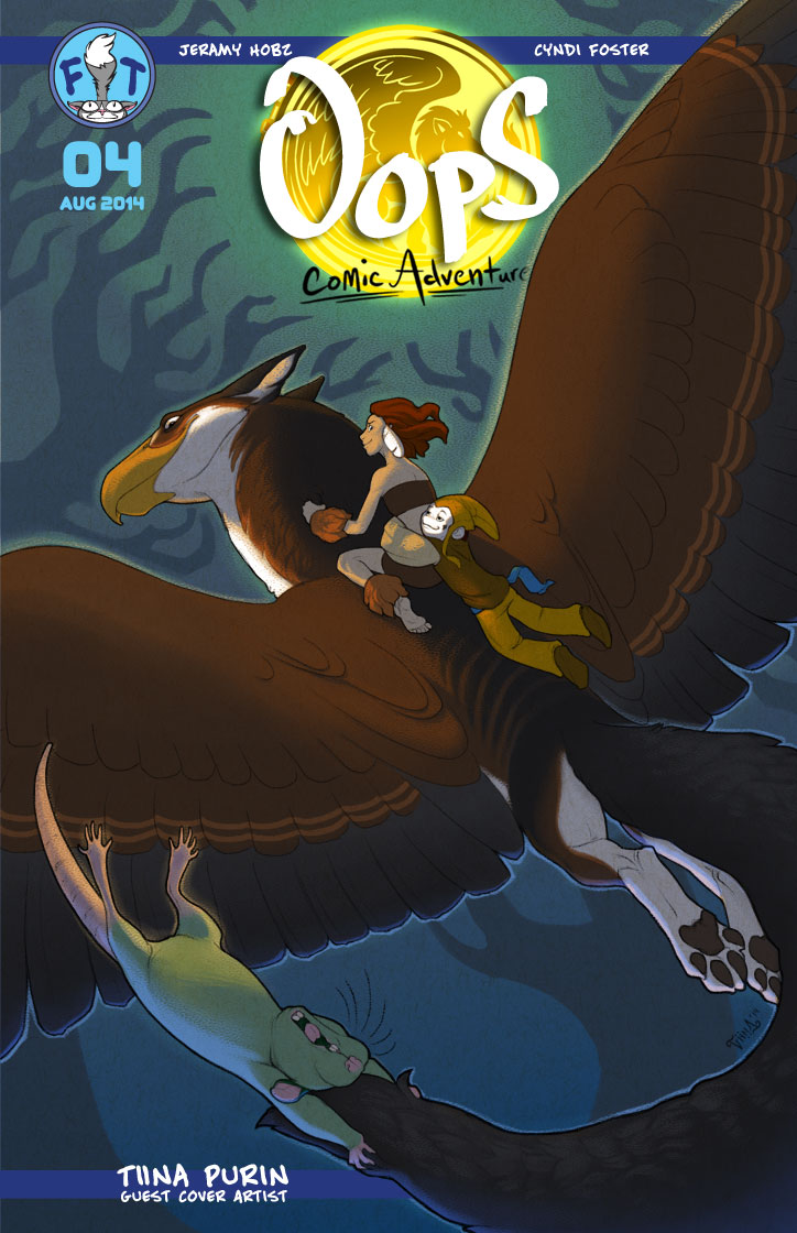 Oops Comic Adventure #4 Cover