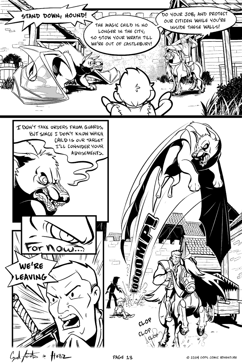 Oops Comic Adventure #4 page 12