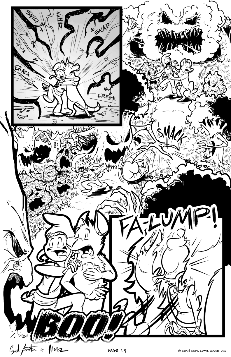 Oops Comic Adventure #4 page 19