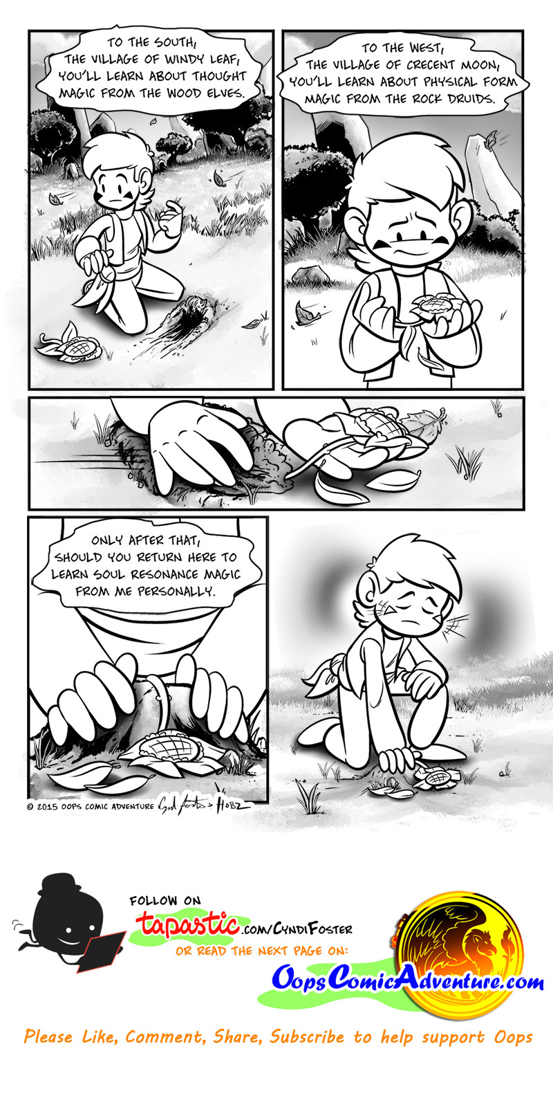 Oops Comic Adventure #5 page 28 by Gingco