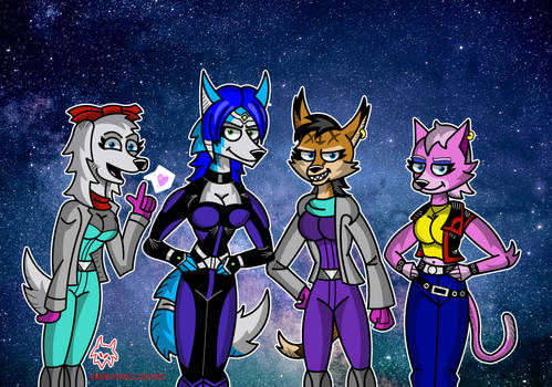 Star Fox Girls