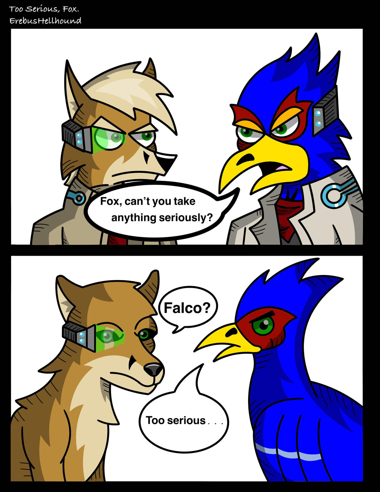 Too Serious Meme (Star Fox) by Megaloton8210 on DeviantArt