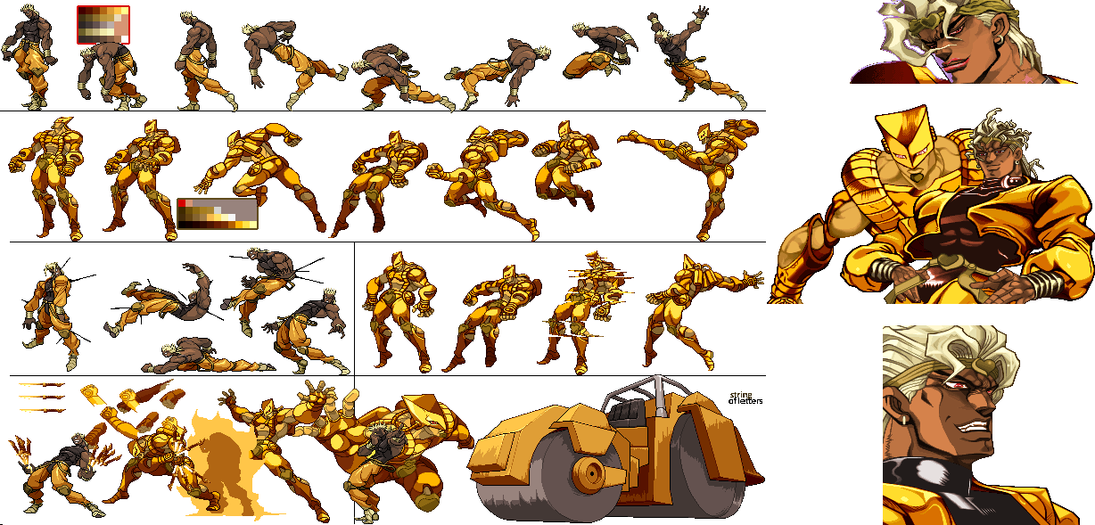 King Ghidorah DIO HftF Palette by TheBeastUnleashed87 on DeviantArt