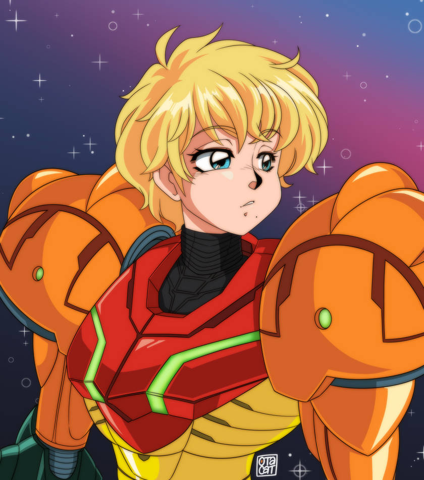 Samus Message Short-haired Samus by 0tacat on DeviantArt