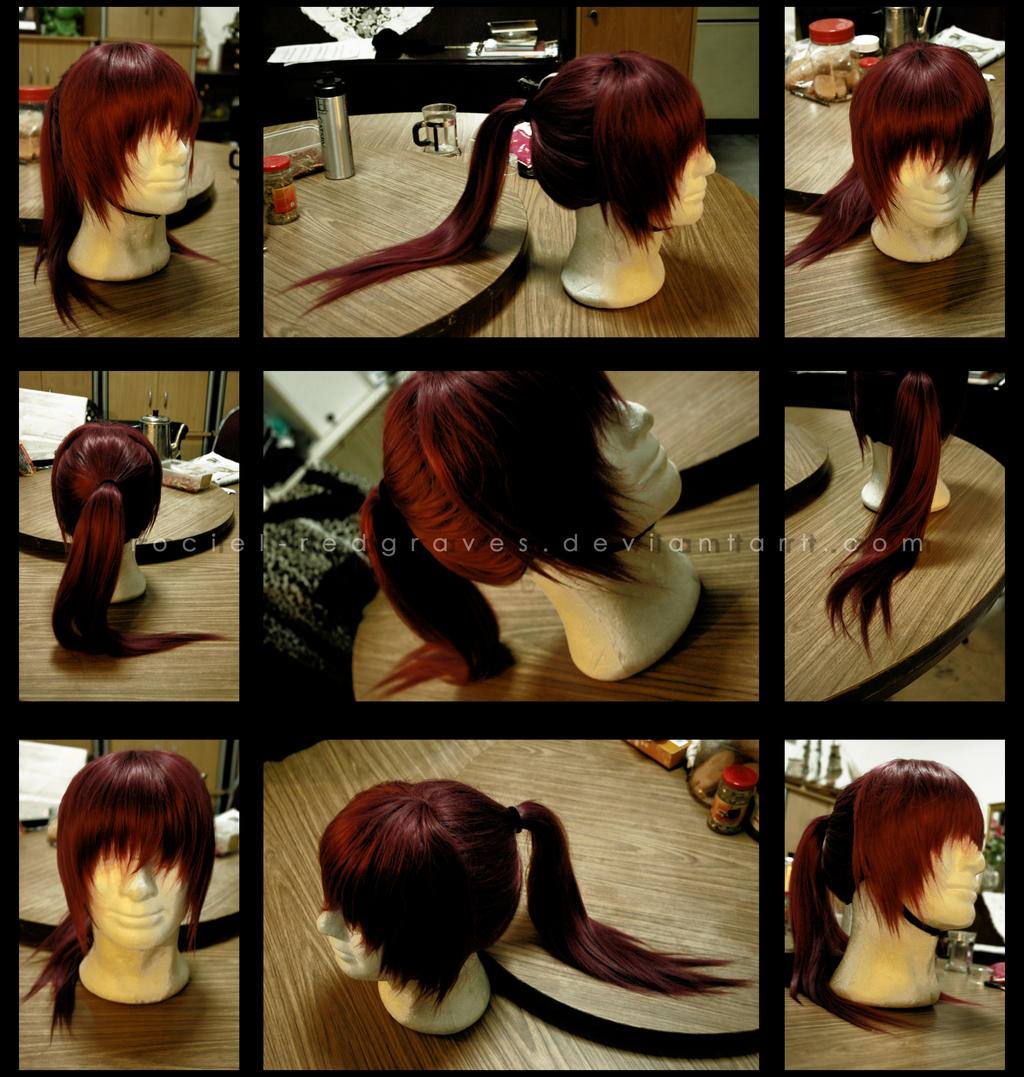 Wig Styling - Himura Kenshin