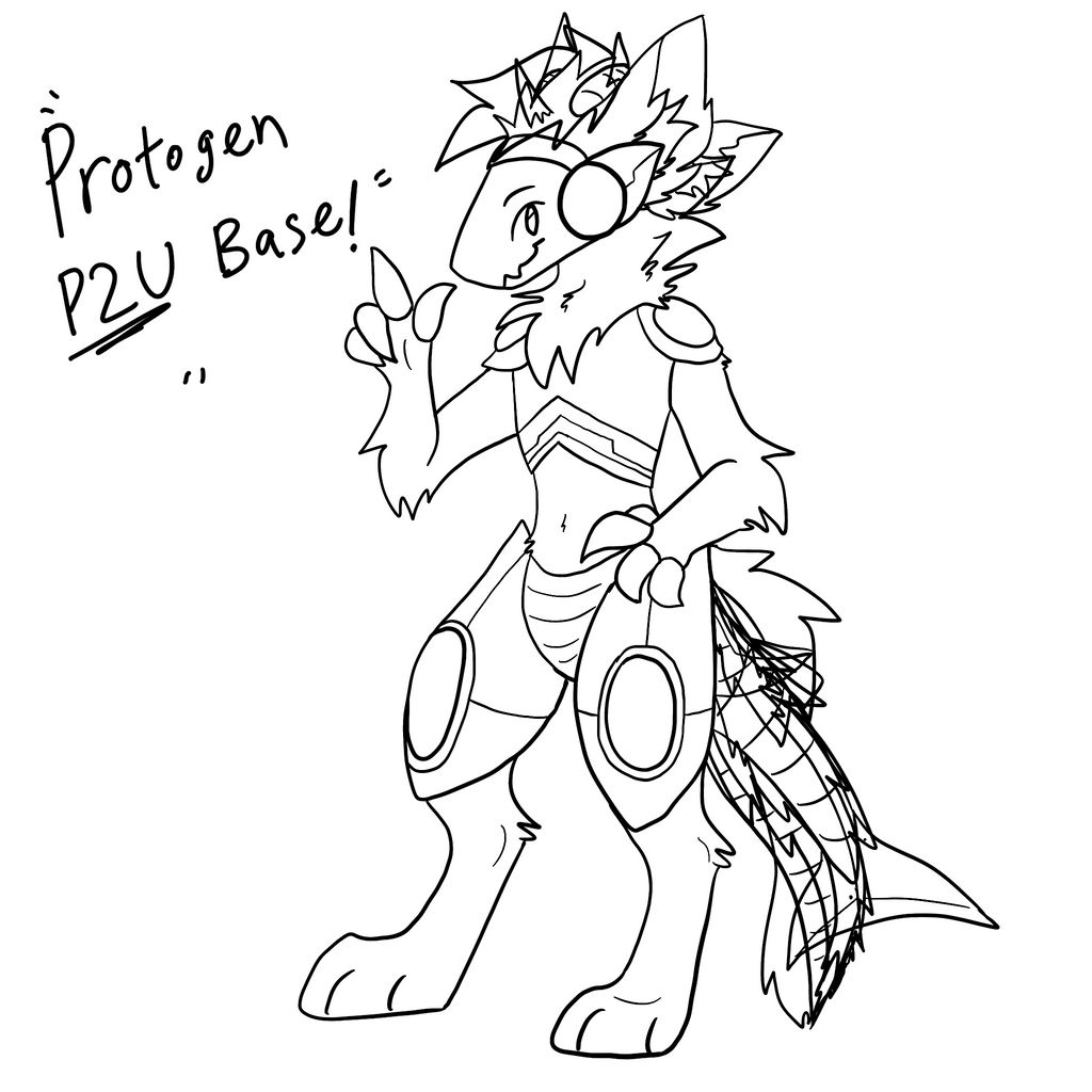 Protogen Base Talking P2U Protogen Base by ArcticsnowfoxYT on DeviantArt