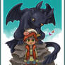 Toothless and Hiccup