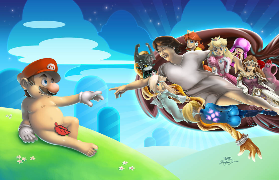 The Creation of Mario by TsaoShin