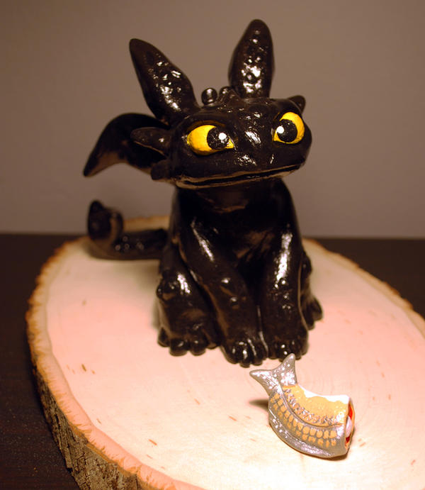 Toothless Sculpture by TsaoShin on DeviantArt