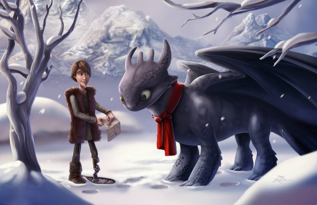 Hiccup's Treasure Map by TsaoShin
