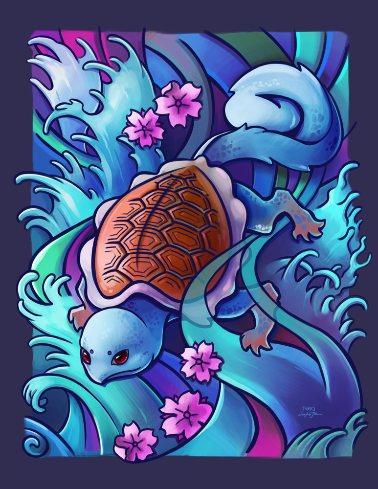 Squirtle Tattoo by TsaoShin