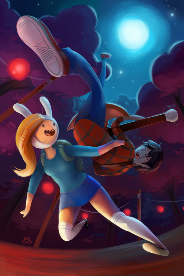 Fionna and Marshall Lee