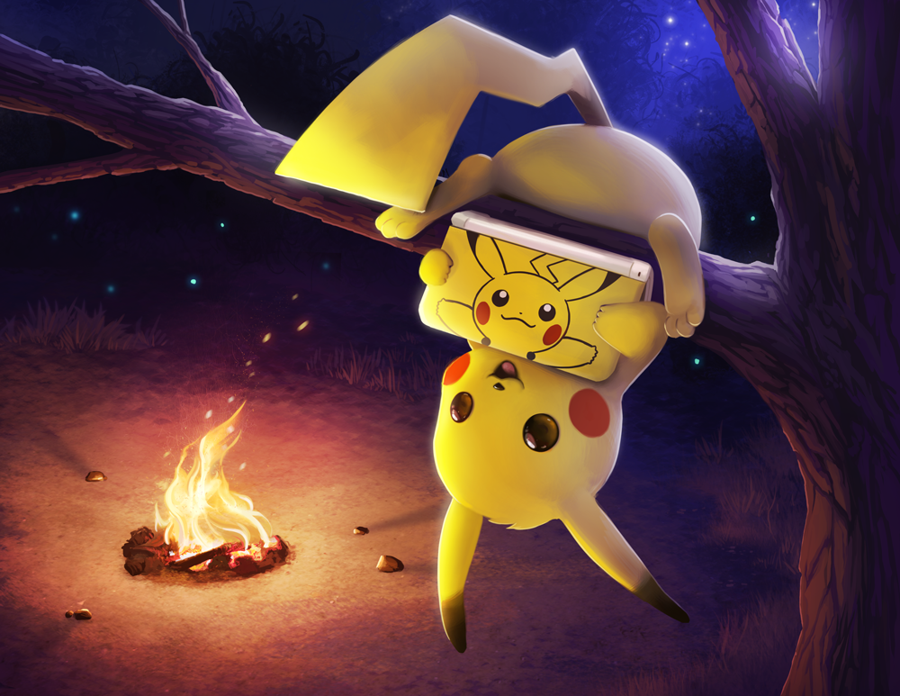 Pikachu 3DS Commission
