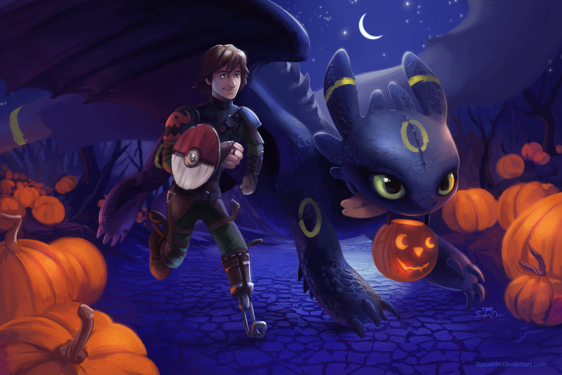 A Very HTTYD Halloween by TsaoShin