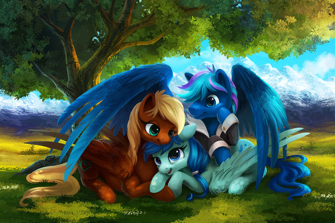 Resting Under the Tree by TsaoShin Resting Under the Tree by TsaoShin