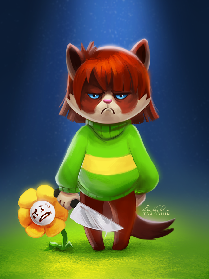 FLOWEY (UNDERTALE) by JavierG-Arts on DeviantArt