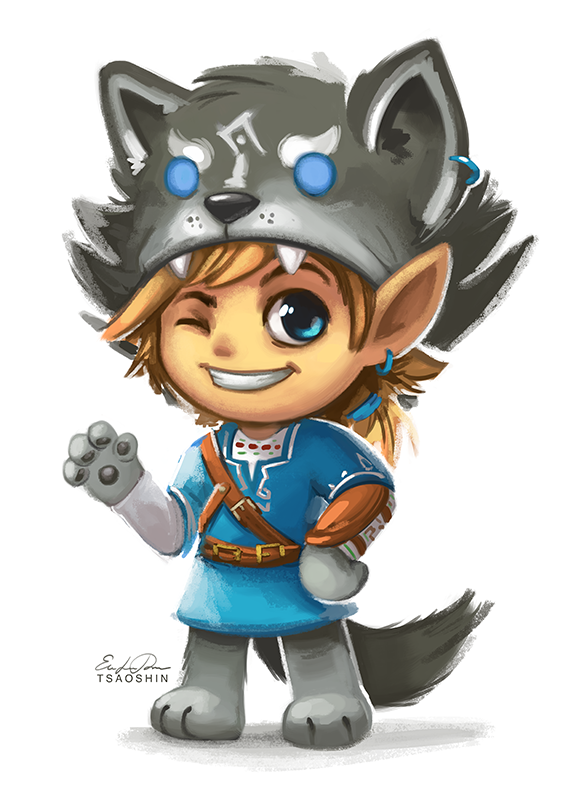 Wolf Link by TsaoShin on DeviantArt