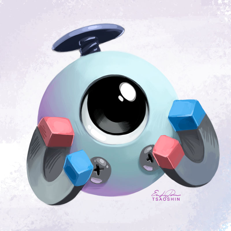 081 Magnemite by TsaoShin on DeviantArt